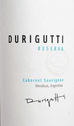 Durigutti - Cabernet Sauvignon Reserva 2021 (750ml) (750ml)